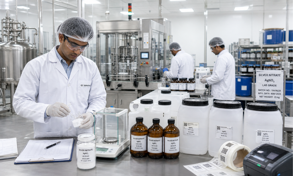 Pheonix Industries silver nitrate manufacturing facility Ahmedabad India